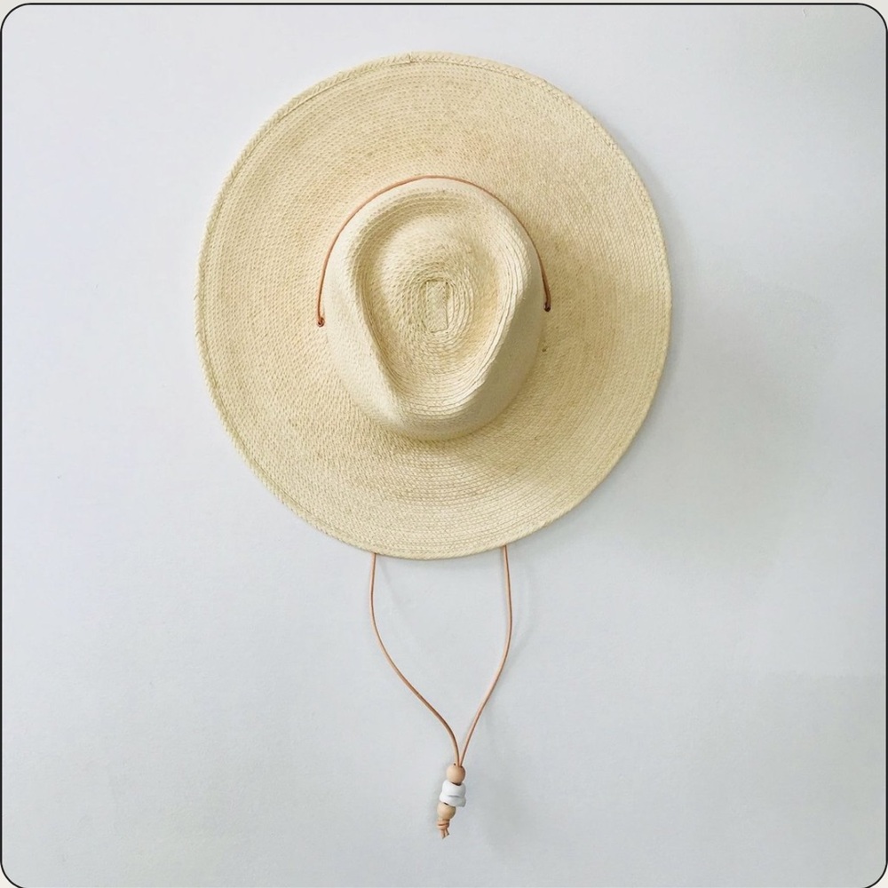 DESERT SUN HAT — NATURAL PALM